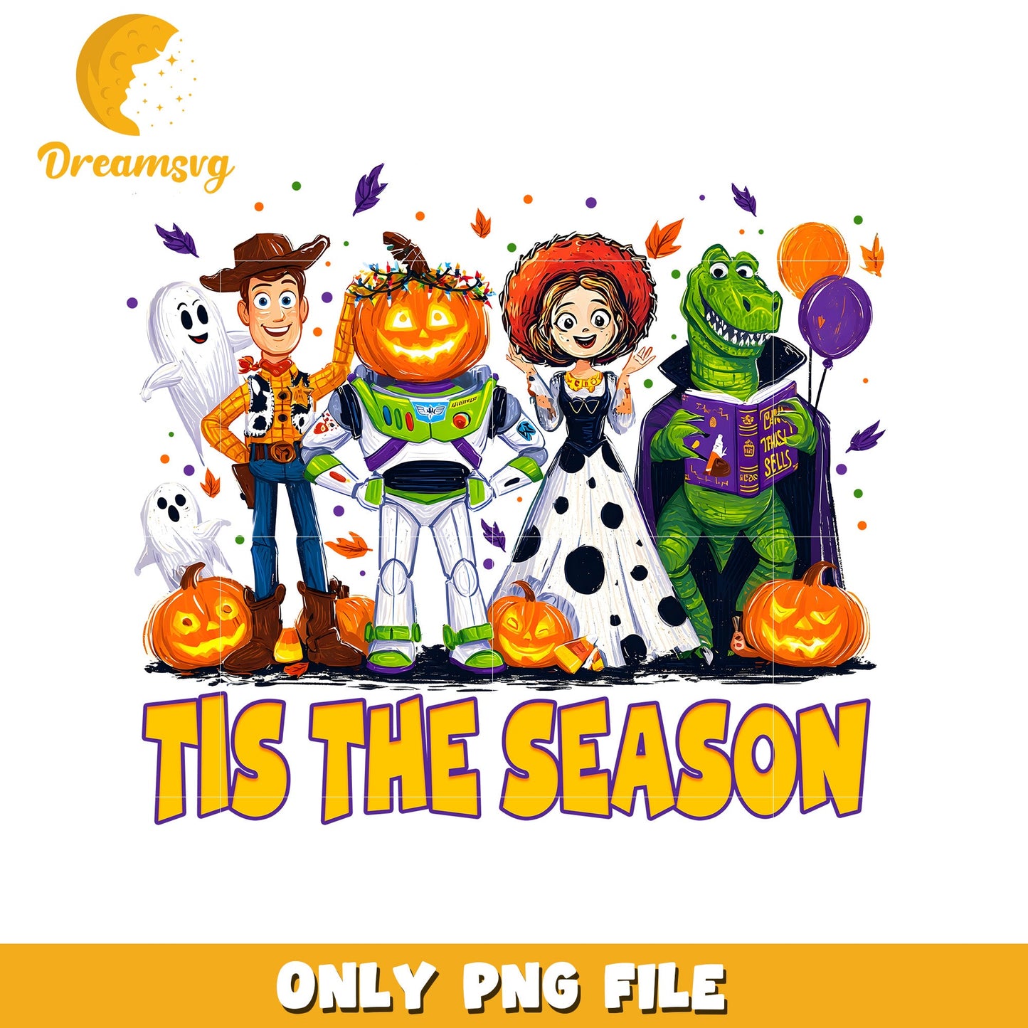 Tis the season png, halloween costumes png, halloween movies png