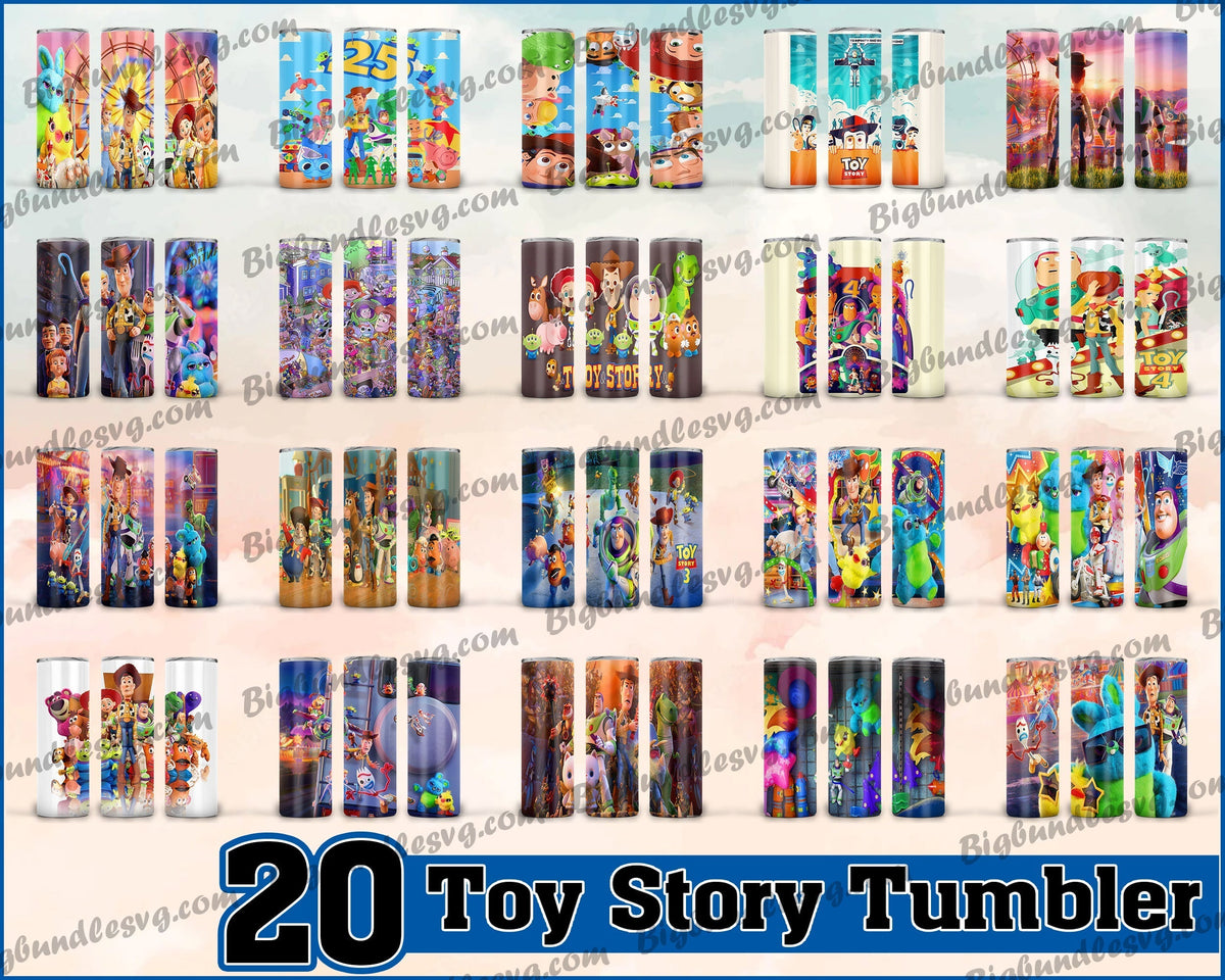 Toy Story Tumbler - Toy Story PNG - Tumbler design - Digital download