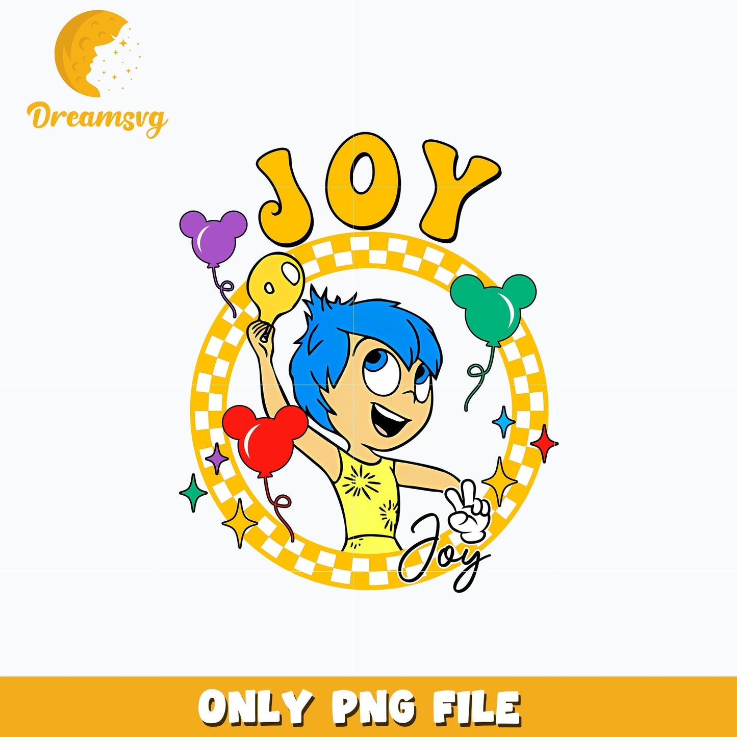 Inside Out joy design png