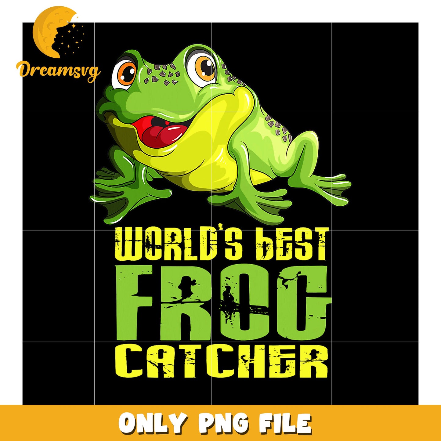 Worlds Best Frog Catcher PNG