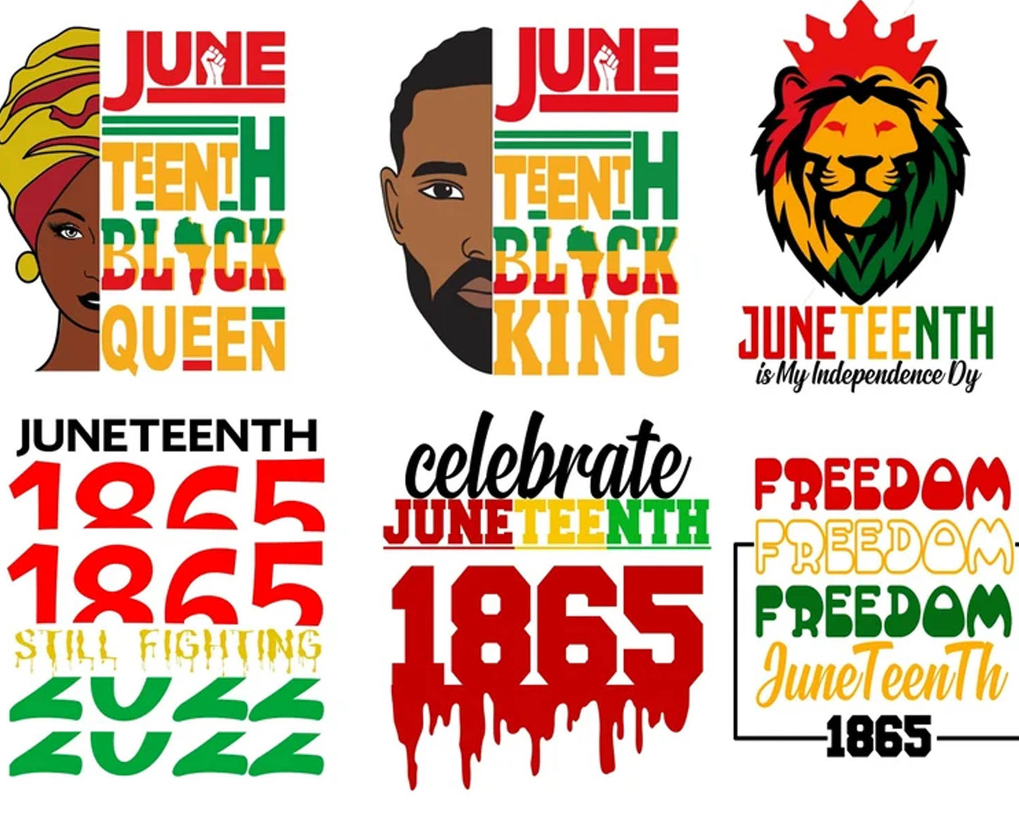 JUNETEENTH SVG BUNDLE, Black History Svg, Freeish Juneteenth Svg, Freedom Day Svg, Black Woman Gifts Svg, Afro Woman Svg, Svg Cricut, Png
