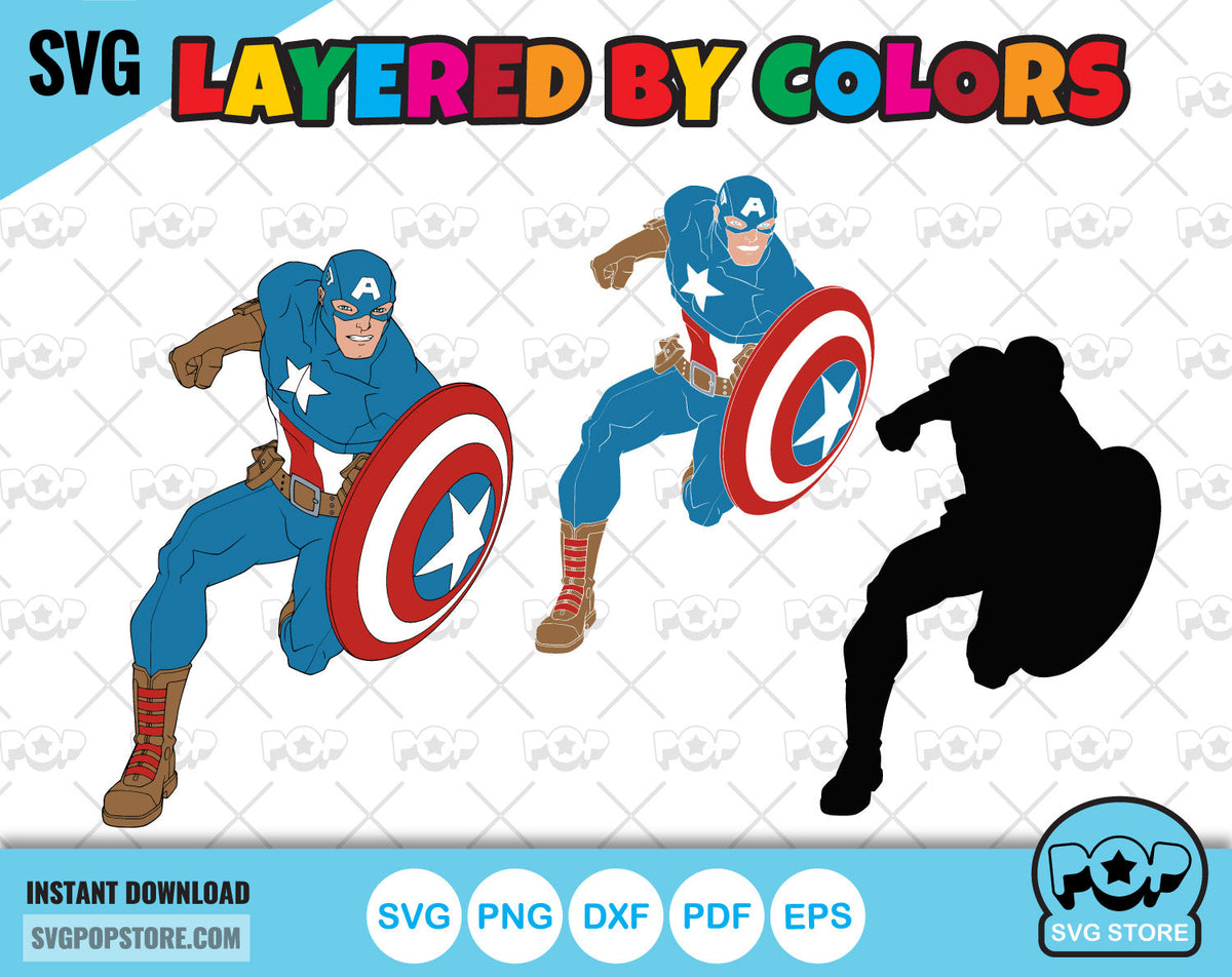 Marvel Avengers clipart bundle, Avengers svg cut files for Cricut / Silhouette, Avengers png