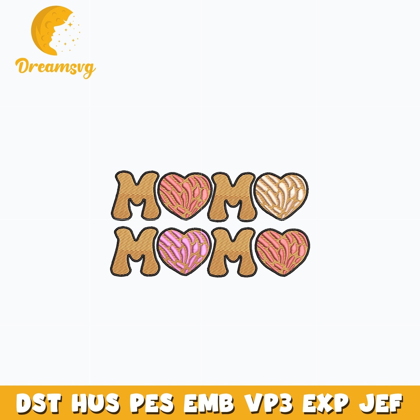 Bingo mama embroidery design
