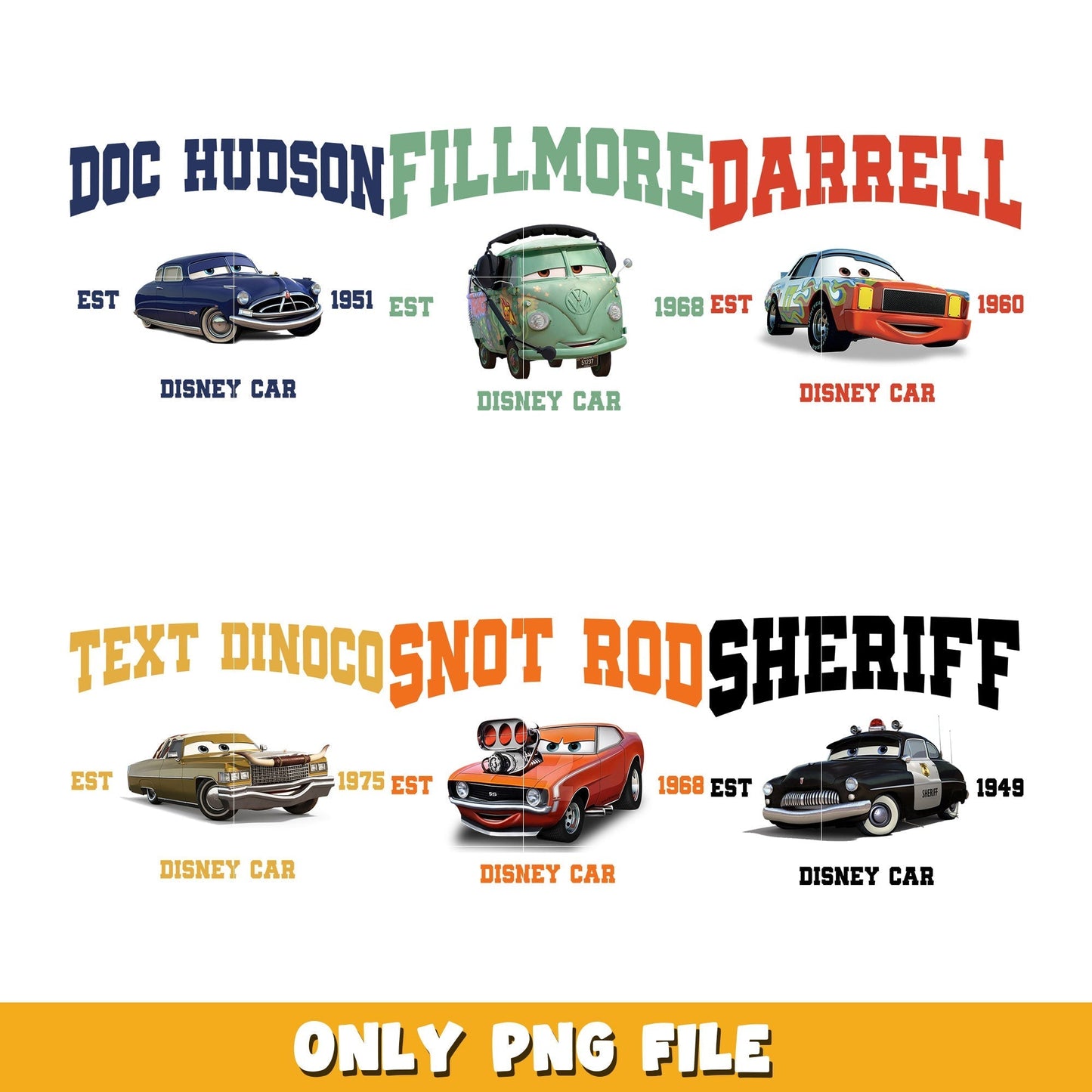 Bundle Cars bundle png, Cars png, Disney cartoon png, Digital download