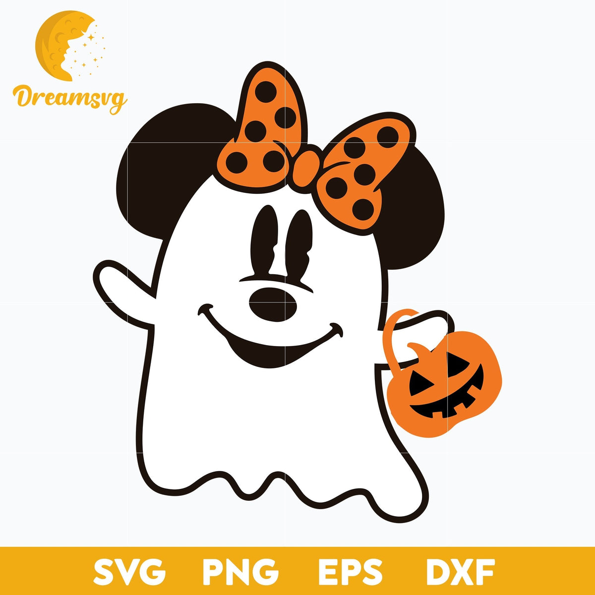 Minnie Ghost Halloween Svg, Mickey Halloween Svg, Mickey Svg, Halloween Svg, png, dxf, eps digital file.