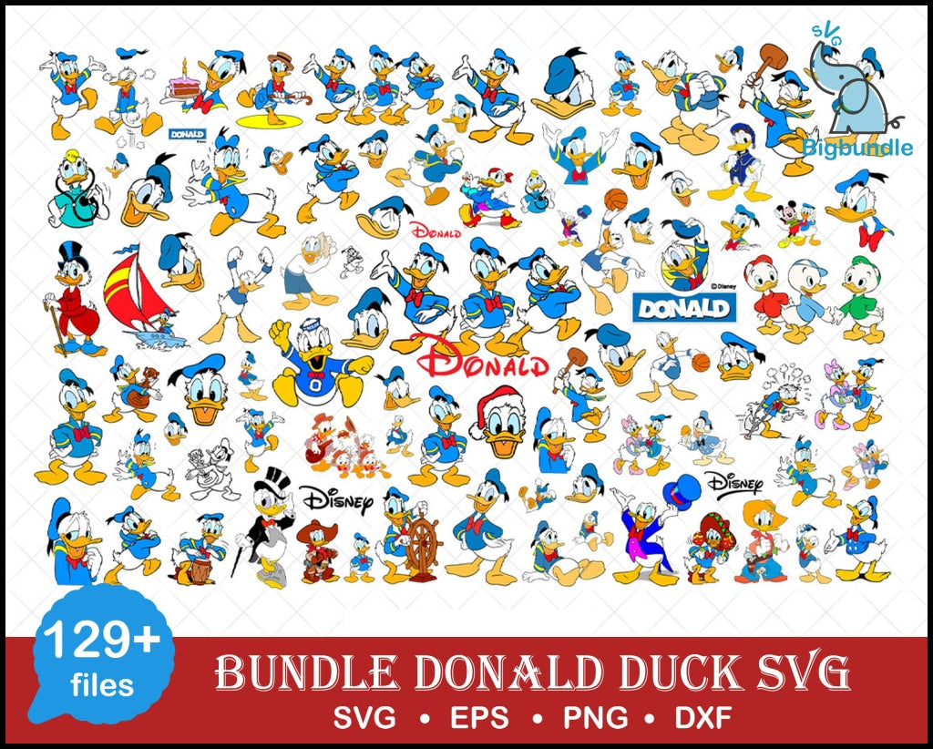 Donald Duck Svg, Donald Duck Face Angry Svg, Disney Movies Cricut, Disney Gift