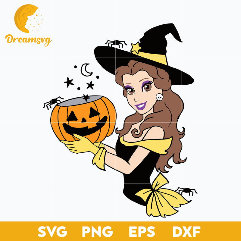 Belle Beauty and the Beast Halloween svg, Halloween svg, png, dxf, eps digital file.