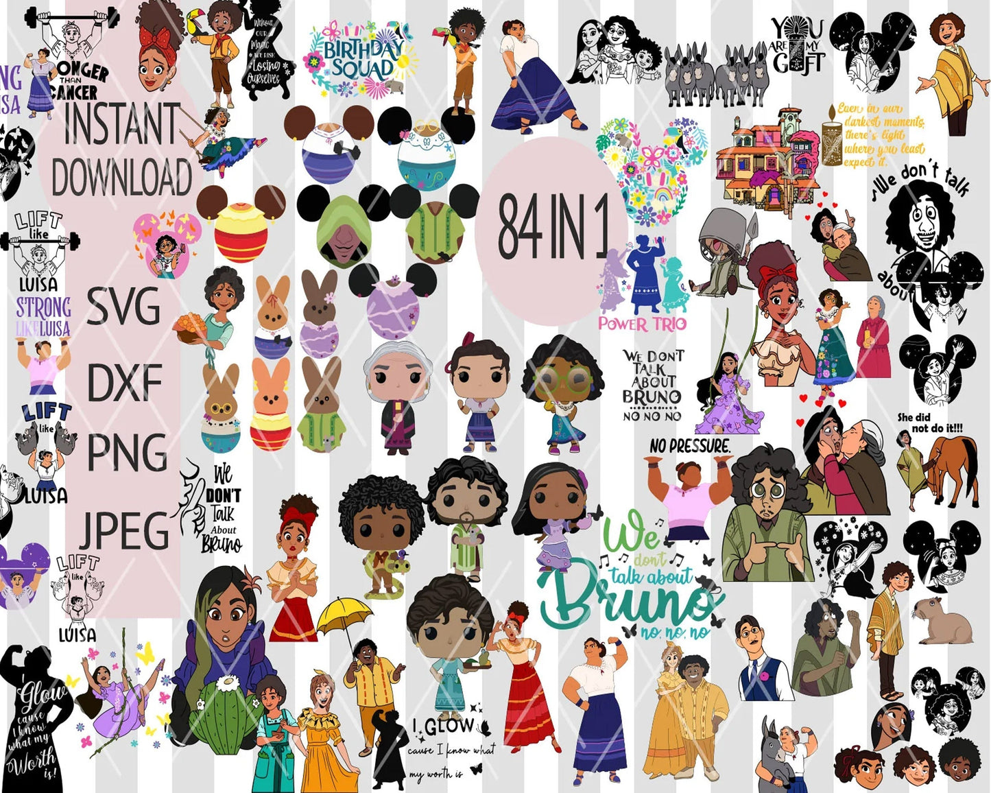 Encanto svg, 84 design encanto svg,Bundle Encanto svg, Birthday Party svg