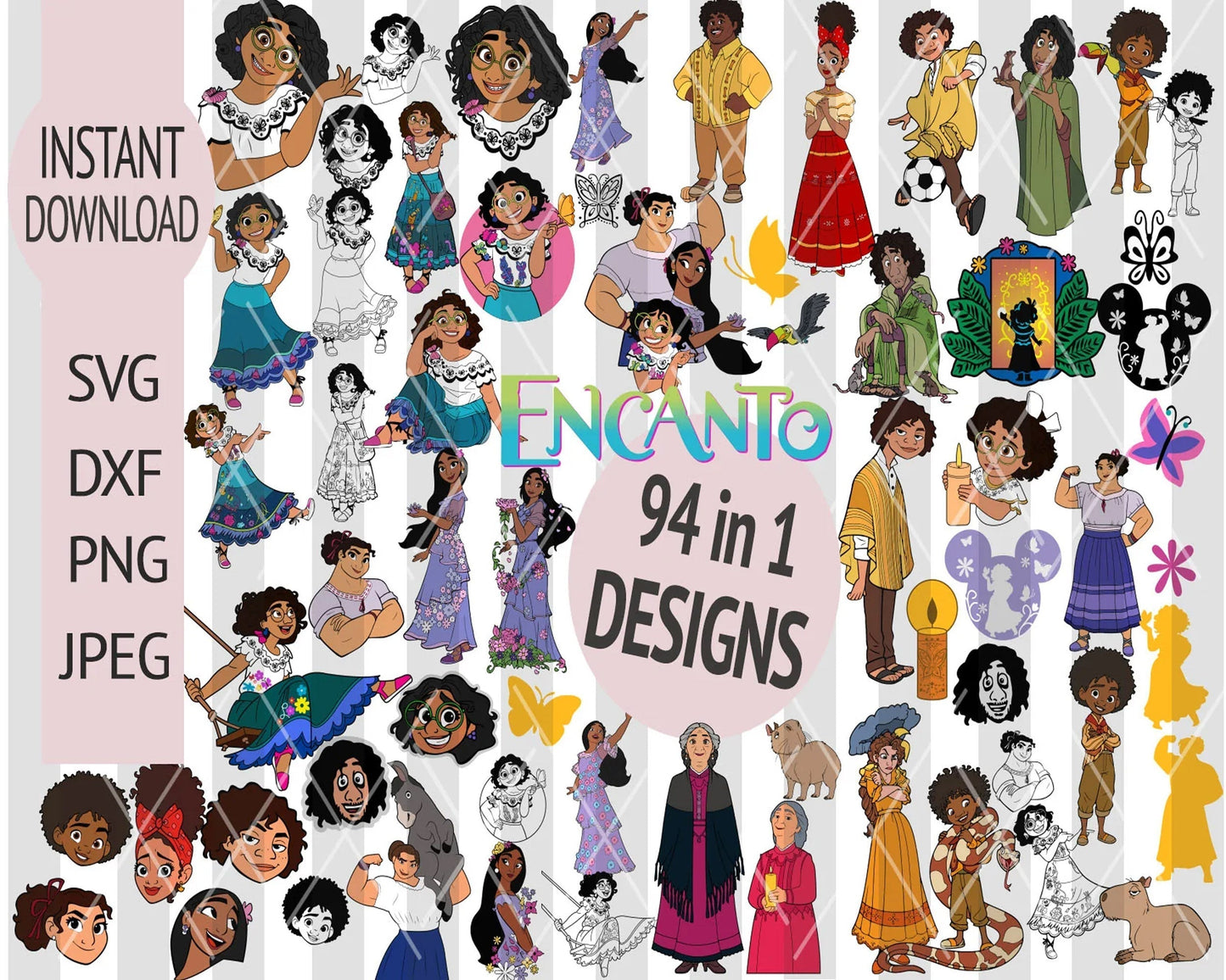 Encanto svg, 94 design encanto svg,Bundle Encanto svg, Birthday Party svg