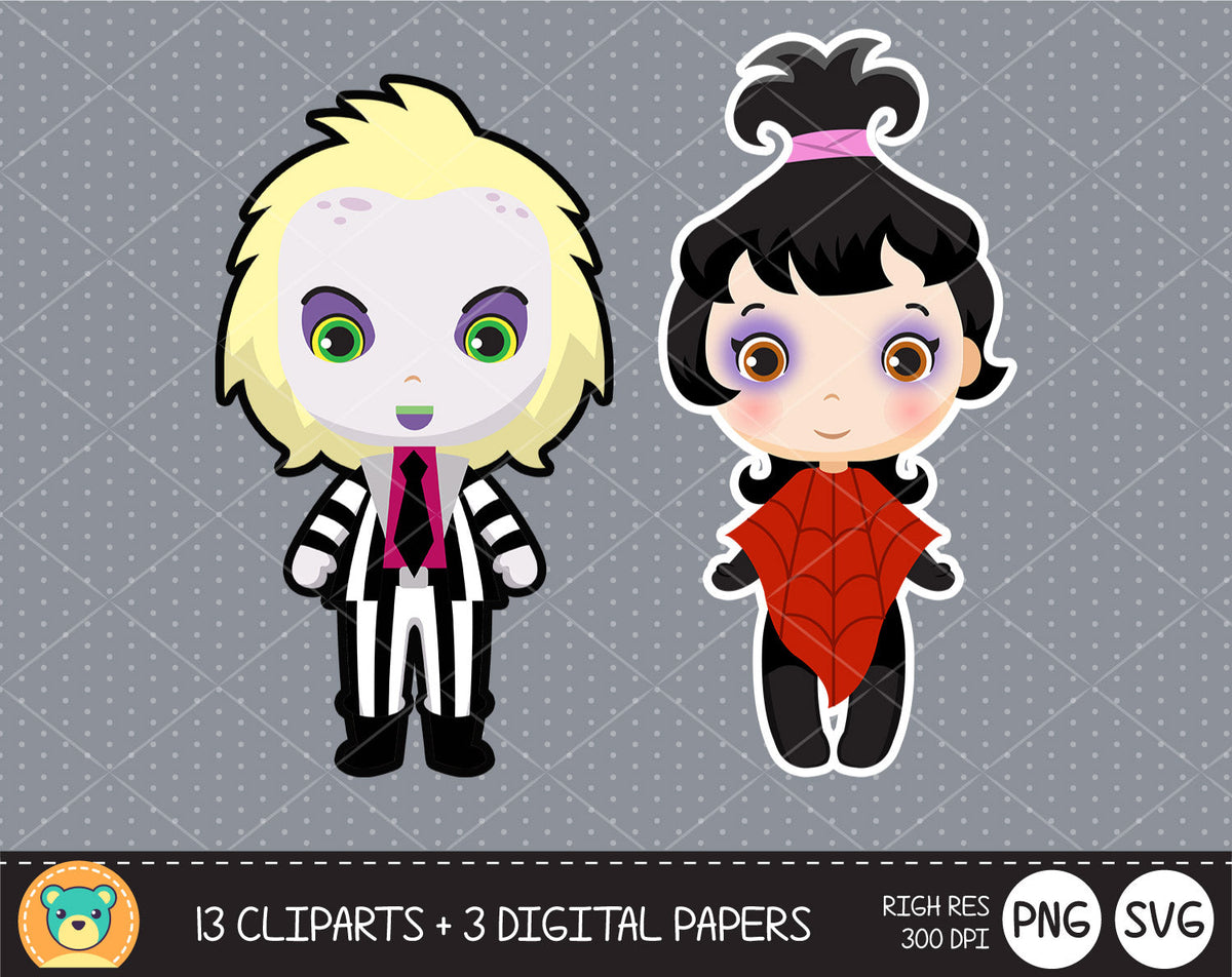 Horror Movies clipart set 2, Digital clip art for decoration, scrapbooking, Halloween cliparts , instant download