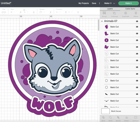 Animals PNG & SVG Bundle, 40 Files For Cricut & Silhouette