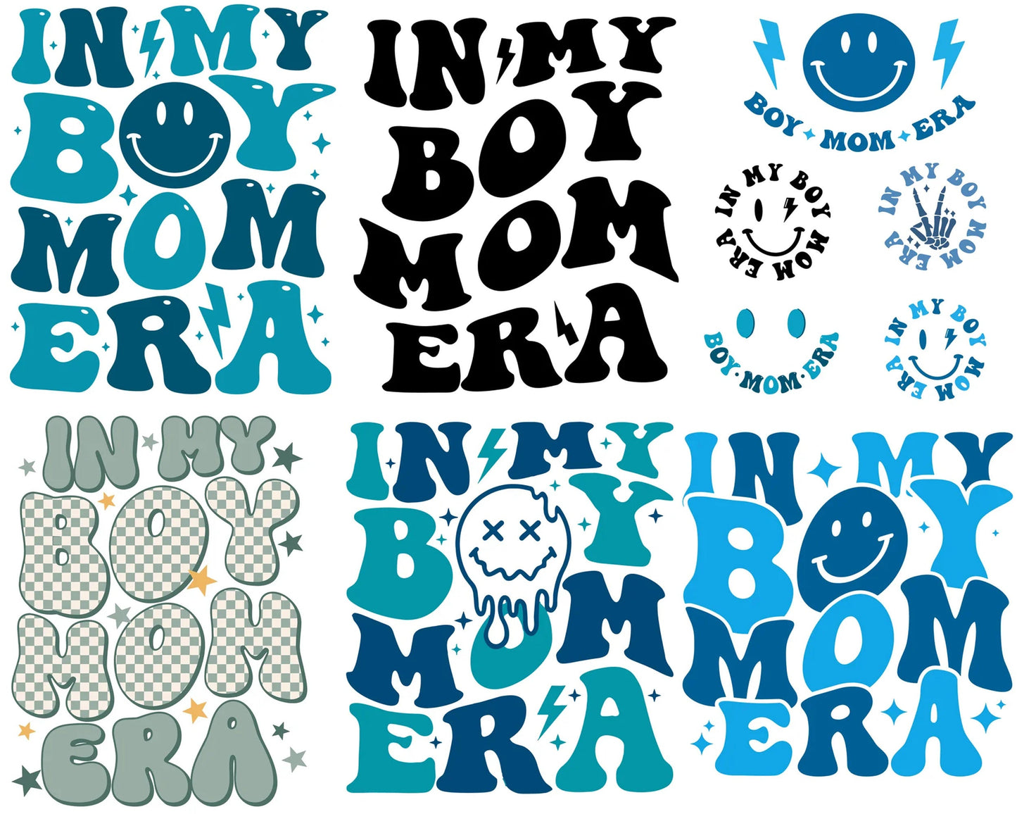 In My boy Mom Era svg bundle, In My boy Era svg, boyMom Png