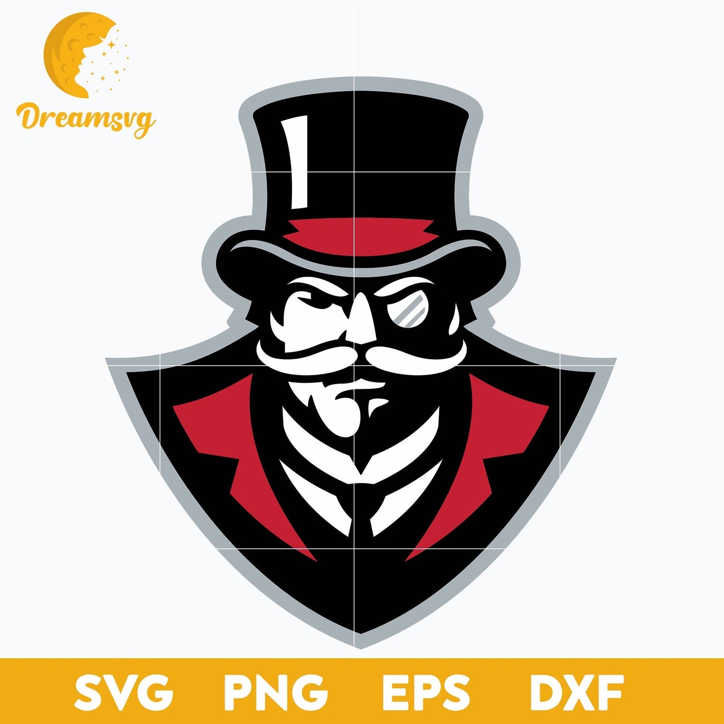 Austin Peay Governors Svg, Logo Ncaa Sport Svg, Ncaa Svg, Png, Dxf, Eps Download File.