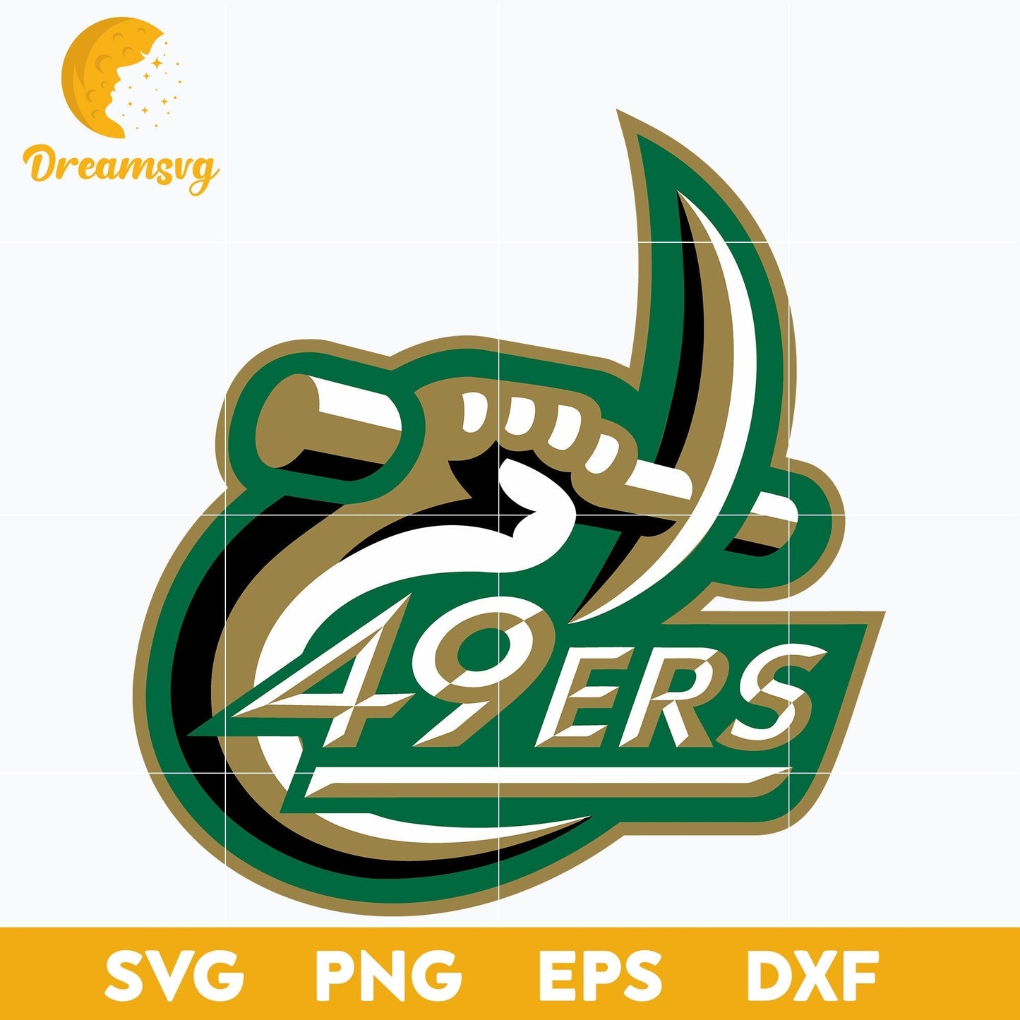 Charlotte 49ers Svg, Logo Ncaa Sport Svg, Ncaa Svg, Png, Dxf, Eps Download File.