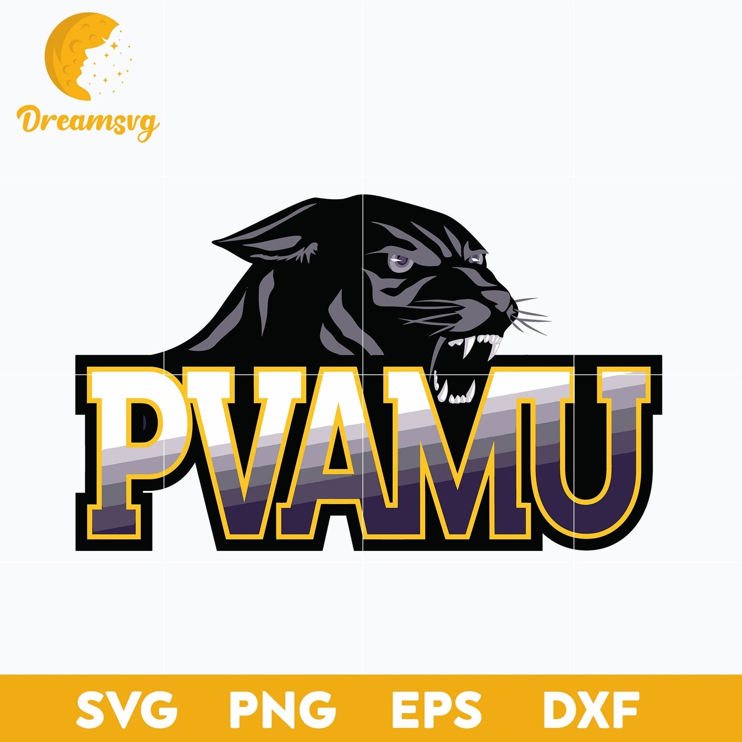 Prairie View A&M Panthers Svg, Logo Ncaa Sport Svg, Ncaa Svg, Png, Dxf, Eps Download File.