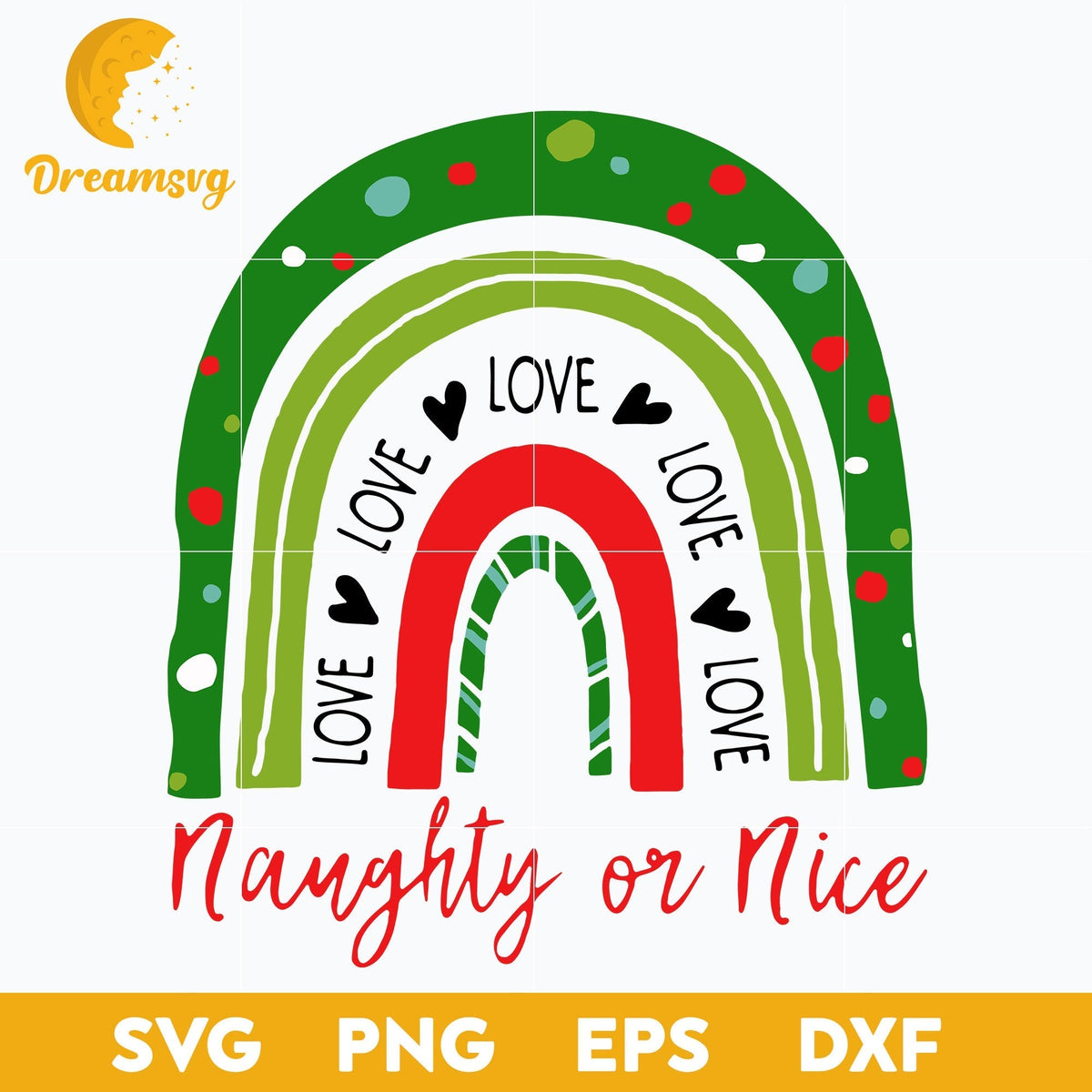 Teacher Love Love Love Naughty Or Nice Christmas SVG, Christmas SVG, PNG DXF EPS Digital File.