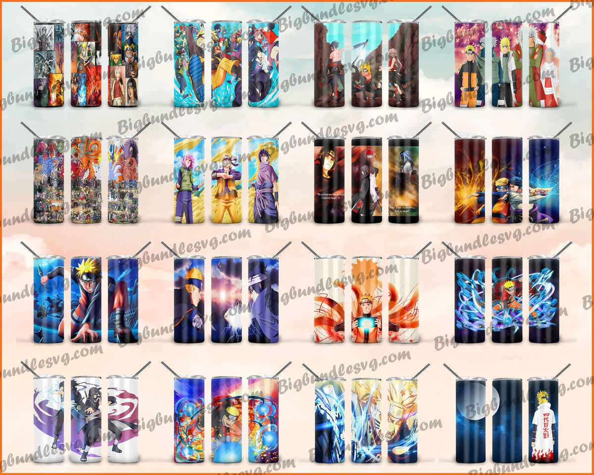 Naruto Tumbler - Naruto PNG - Tumbler design - Digital download