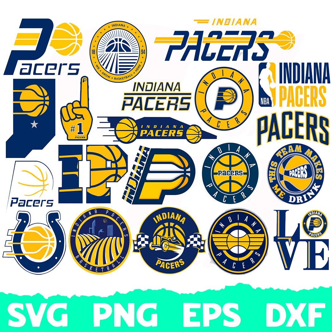 Indiana Pacers Logo SVG, NBA Pacers Logo PNG, Cut Files, SVG for Cricut