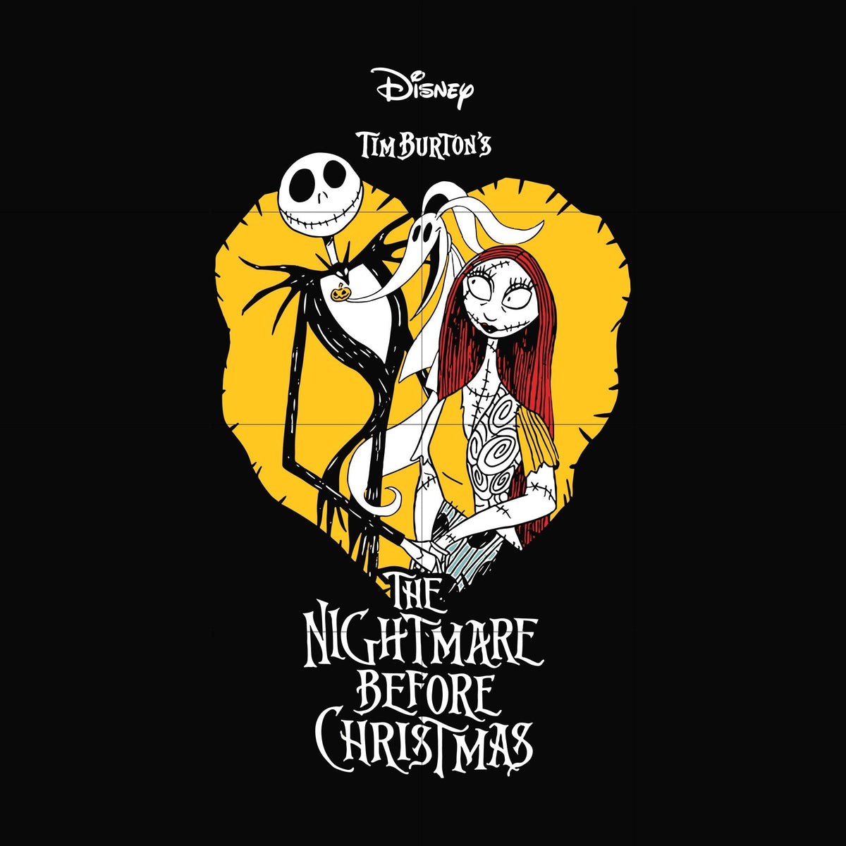 The nightmares before Christmas svg, png, dxf, eps digital file NCRM0131