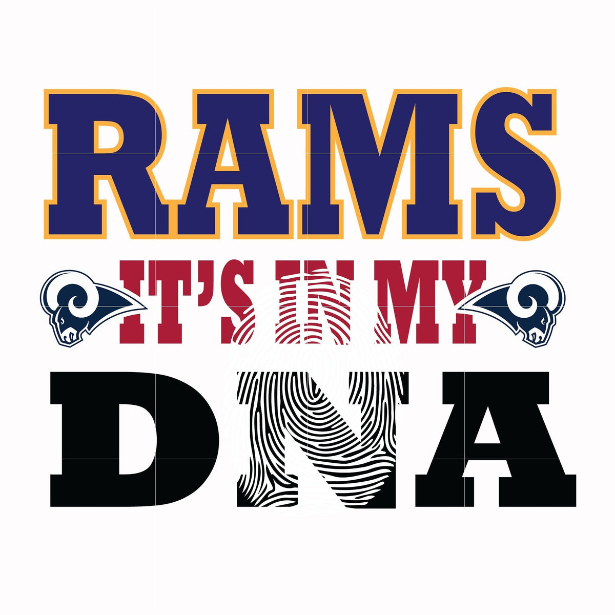 Los Angeles Rams, svg, png, dxf, eps file NFL000020