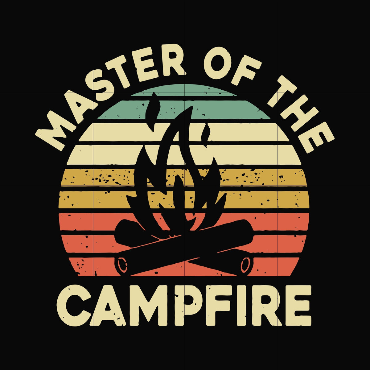 Master of the campfire svg, png, dxf, eps digital file CMP0113