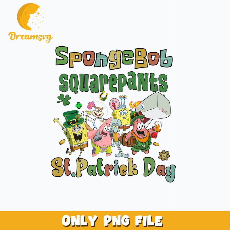 SpongeBob squarepants patrick's day Png