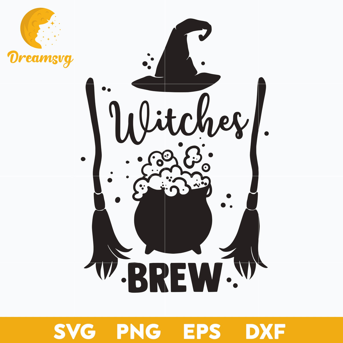 Witches Brew SVG, Halloween svg, png, dxf, eps digital file.