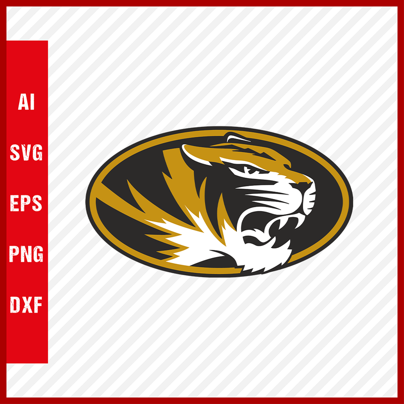 Missouri Tigers Logo svg NCAA National Collegiate Athletic Association Team Clipart