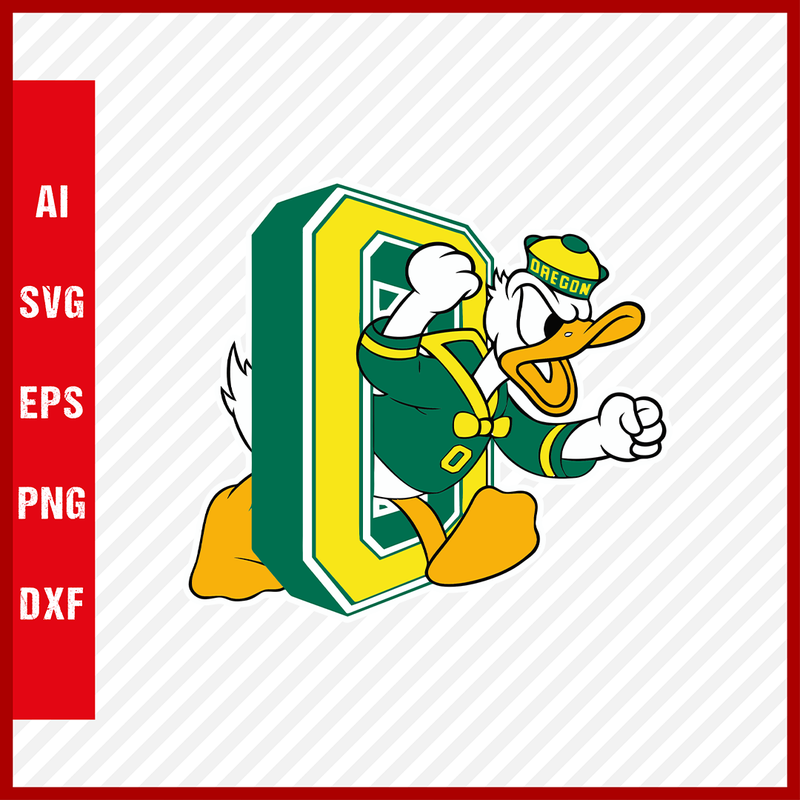 Oregon Ducks Logo svg NCAA National Collegiate Athletic Association Team Clipart