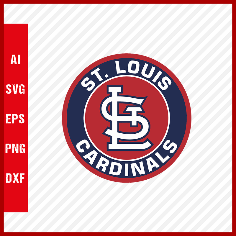 St. Louis Cardinals Logo MLB Svg Cut Files Baseball Clipart