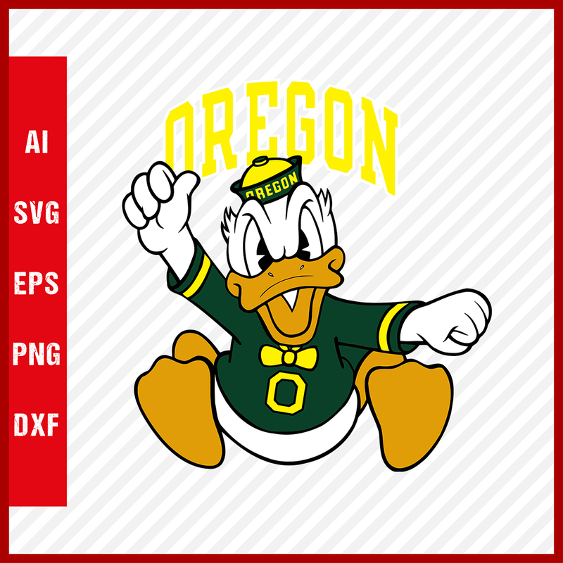 Oregon Ducks Logo svg NCAA National Collegiate Athletic Association Team Clipart