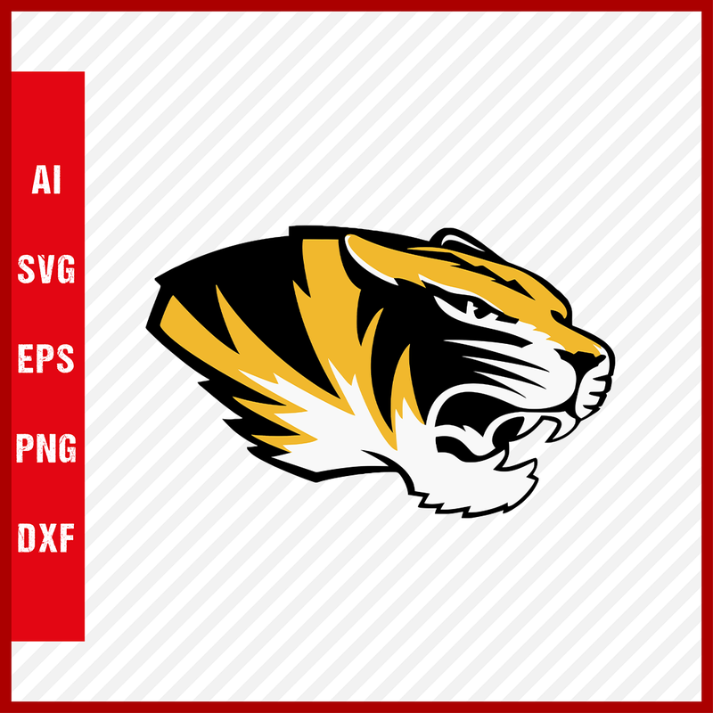 Missouri Tigers Logo svg NCAA National Collegiate Athletic Association Team Clipart