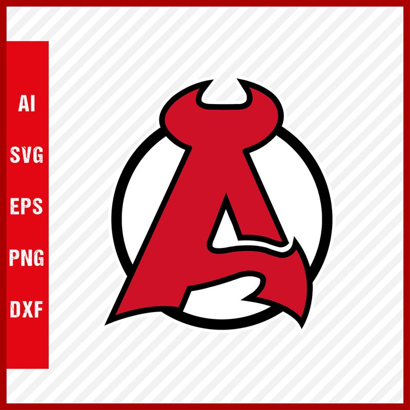 New Jersey Devils Logo Svg NHL National Hockey League Team Svg Clipart