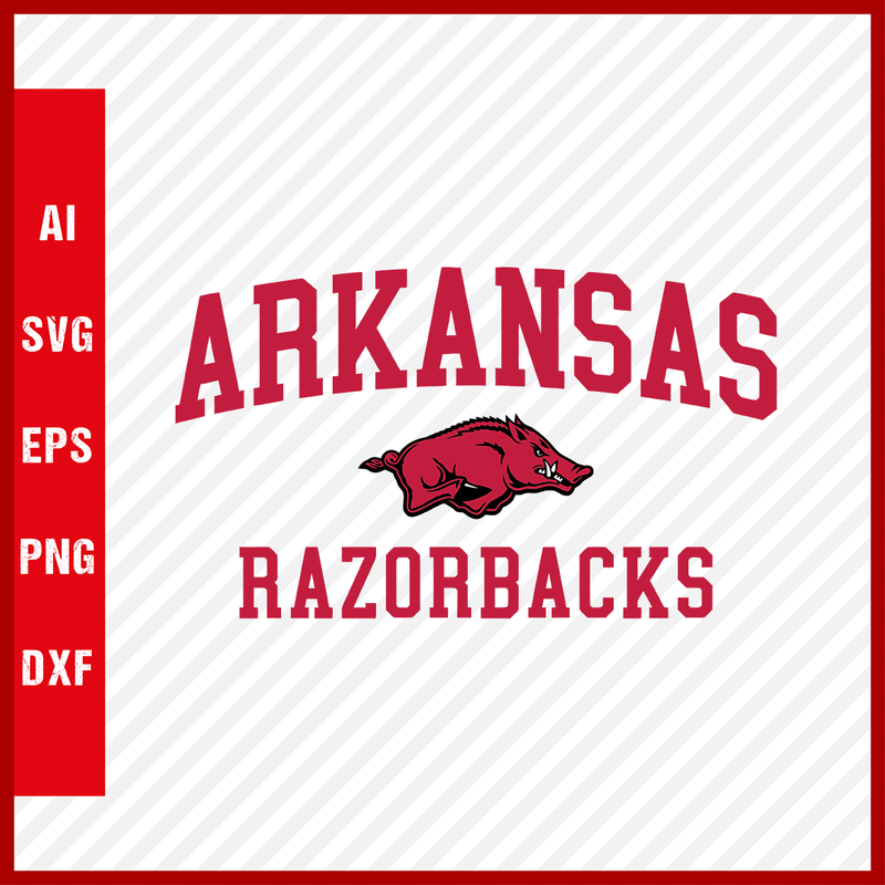 Arkansas Razorbacks Logo svg NCAA National Collegiate Athletic Association Team Clipart