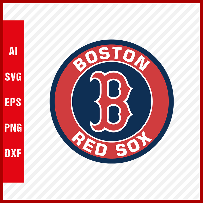 Boston Redsox Logo Mlb Svg Cut Files Baseball Clipart