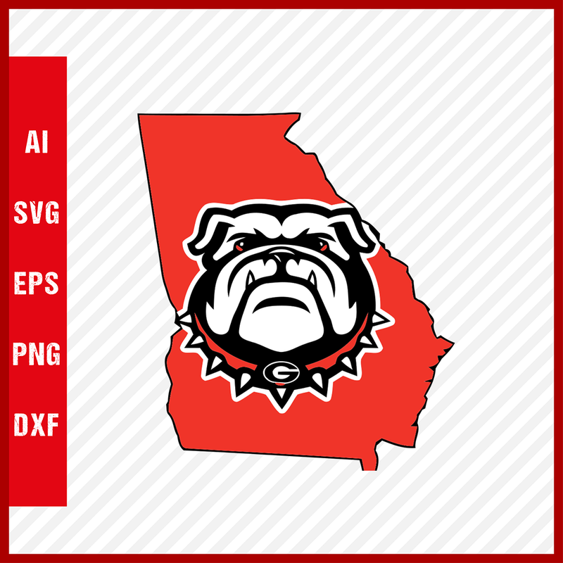 Georgia Bulldogs Logo svg NCAA National Collegiate Athletic Association Team Clipart