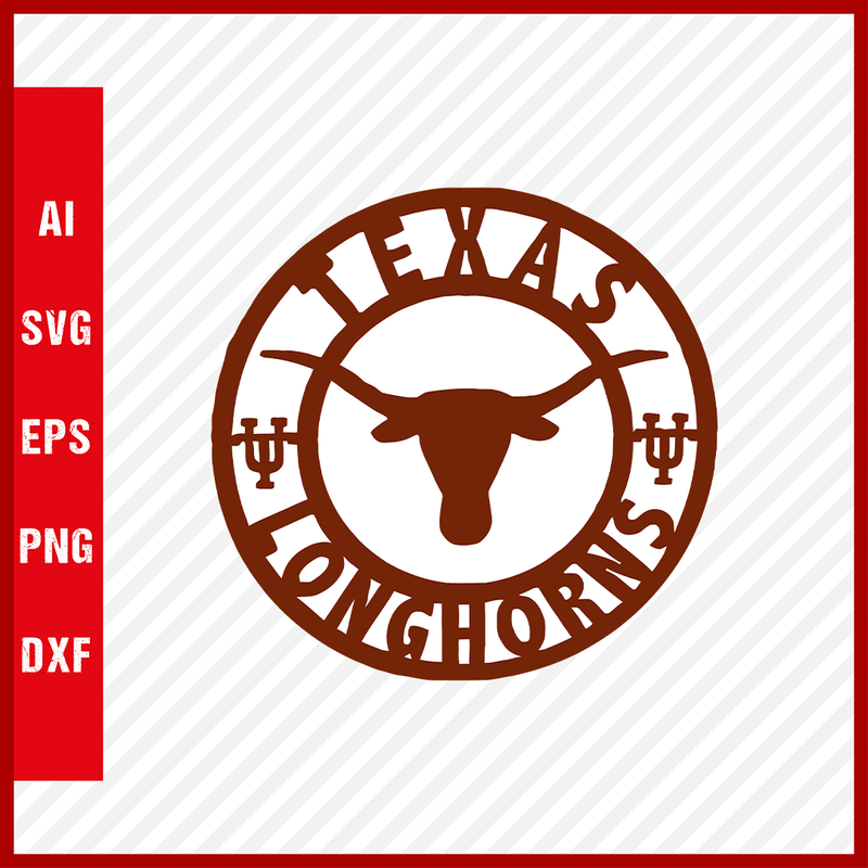 Texas Longhorns Logo svg NCAA National Collegiate Athletic Association Team Clipart