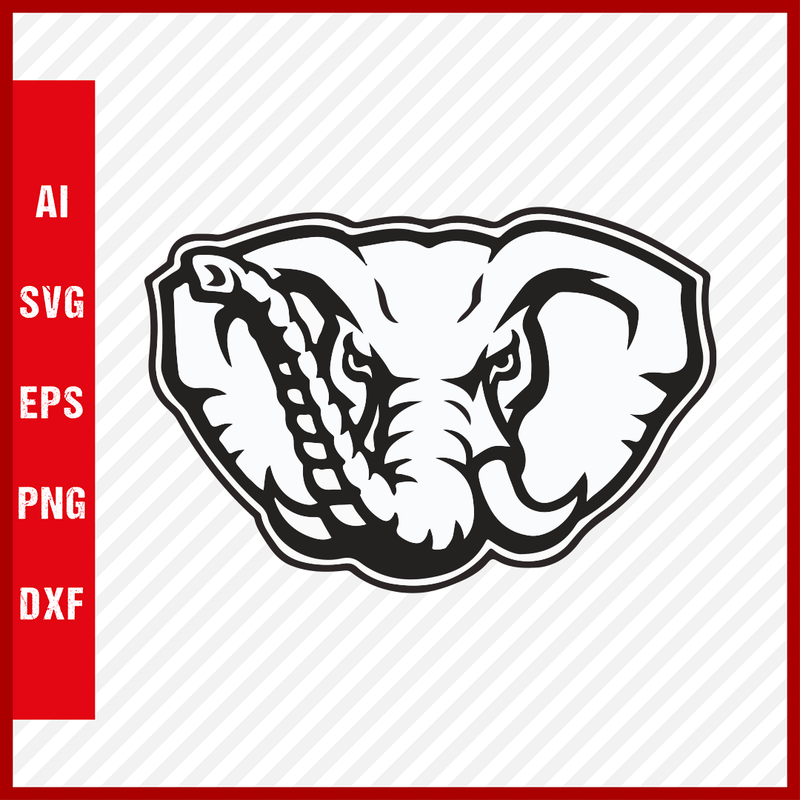 Alabama Crimson Tide Logo svg NCAA National Collegiate Athletic Association Team Clipart