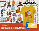 Avatar The Last Airbender PNG & SVG Bundle, 100+ Files For Cricut & Silhouette