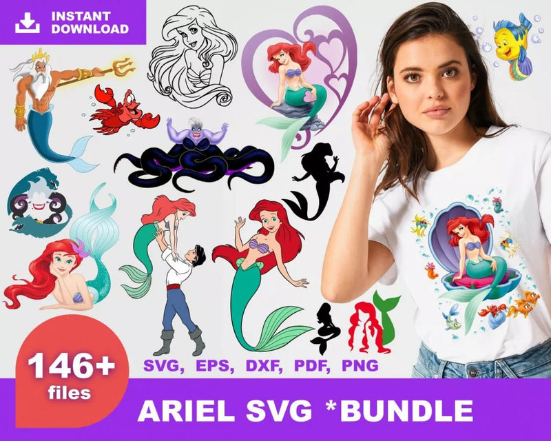 Disney Clipart Bundle, Over 18,000 PNG & SVG Cut Files For Cricut / Silhouette