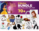 Beauty and the Beast Clipart, Beauty and the Beast Svg Cricut, Beauty and the Beast Png