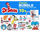Dr Seuss SVG, Dr Seuss SVG Cricut, Dr Seuss Hat PNG, Dr Seuss SVG  Cut Files, Dr Seuss Clipart Bundle