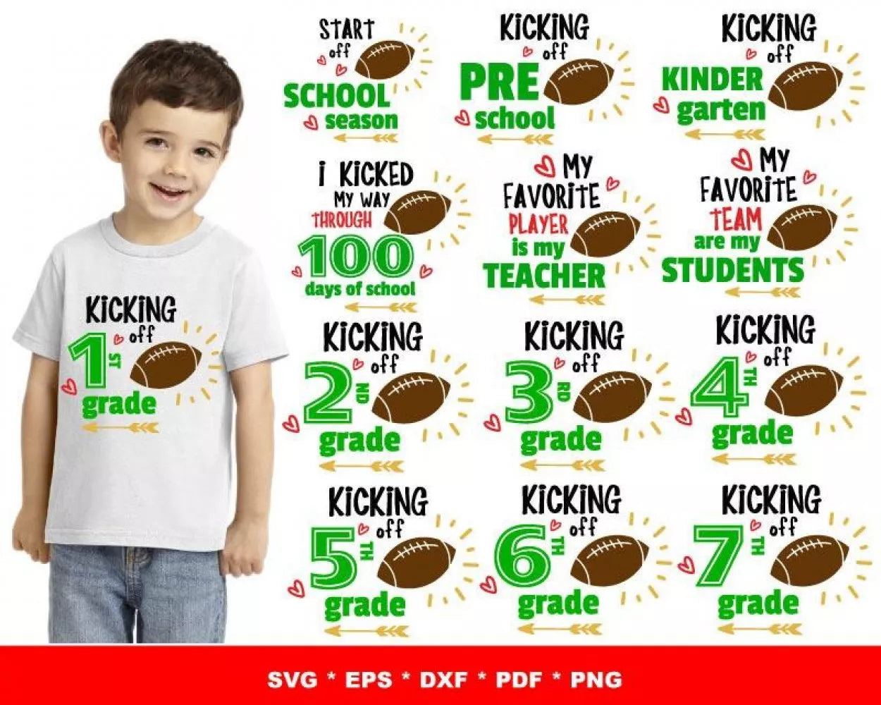 Back To School SVG Bundle 600+ Files For Cricut & Silhouette