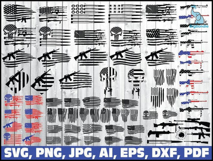 1000+ bundle american flag svg, distressed flag svg, police svg, firefighter svg