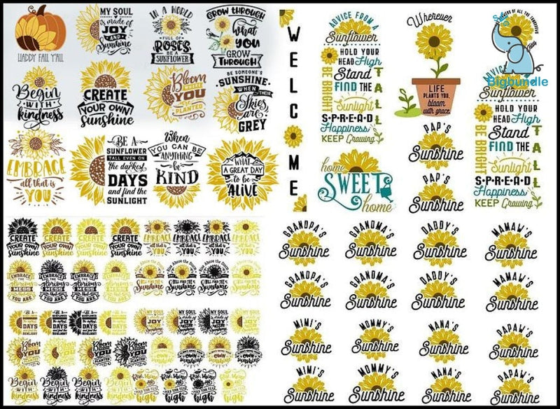 3000+ Flowers Svg Bundle, Sun Flowers Svg bundle