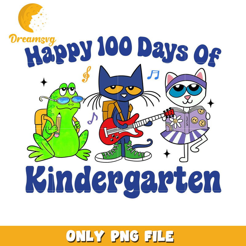 100 Days Kindergarten PNG