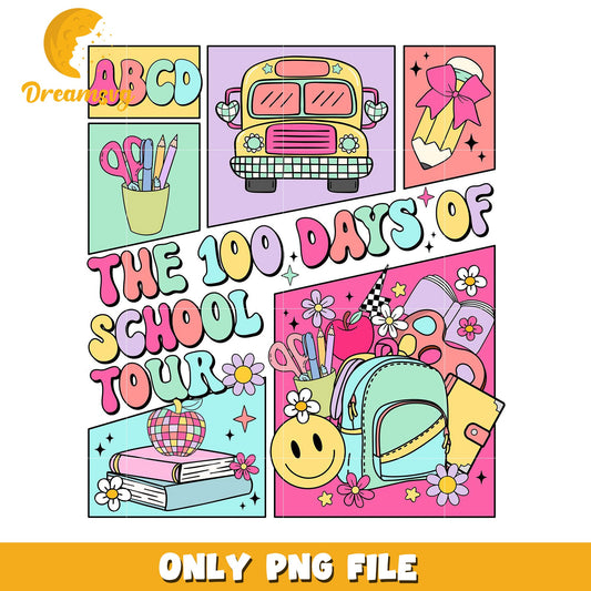 100 Days School Tour PNG