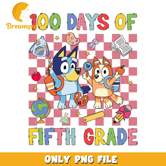 100 Days of Fifth Grade PNG