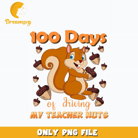100 Days Of Driving My Teacher Nuts Png