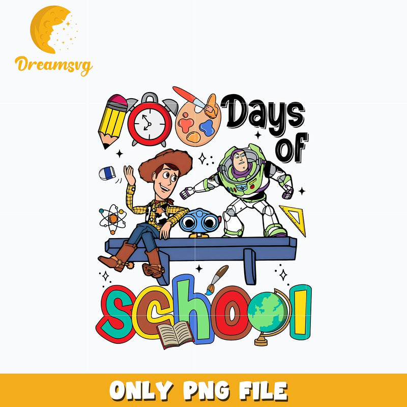 Toy Story 100 days of school, School Png